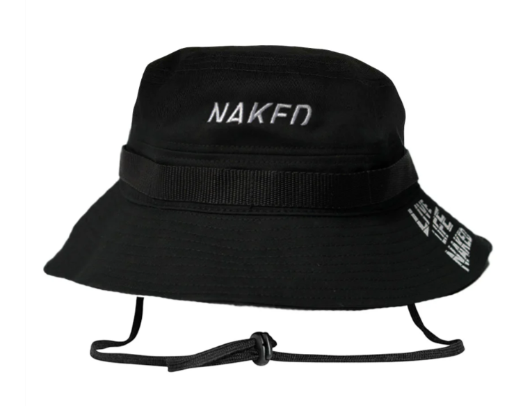 NAKED Bucket Hat - Black