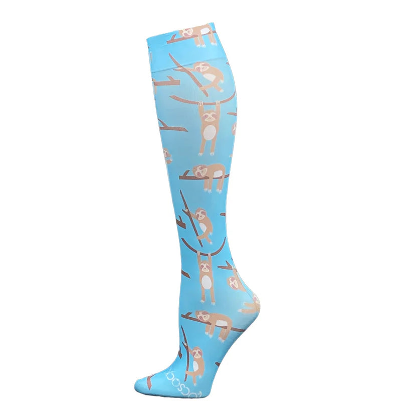 Swinging Sloths Liner Sport Socks