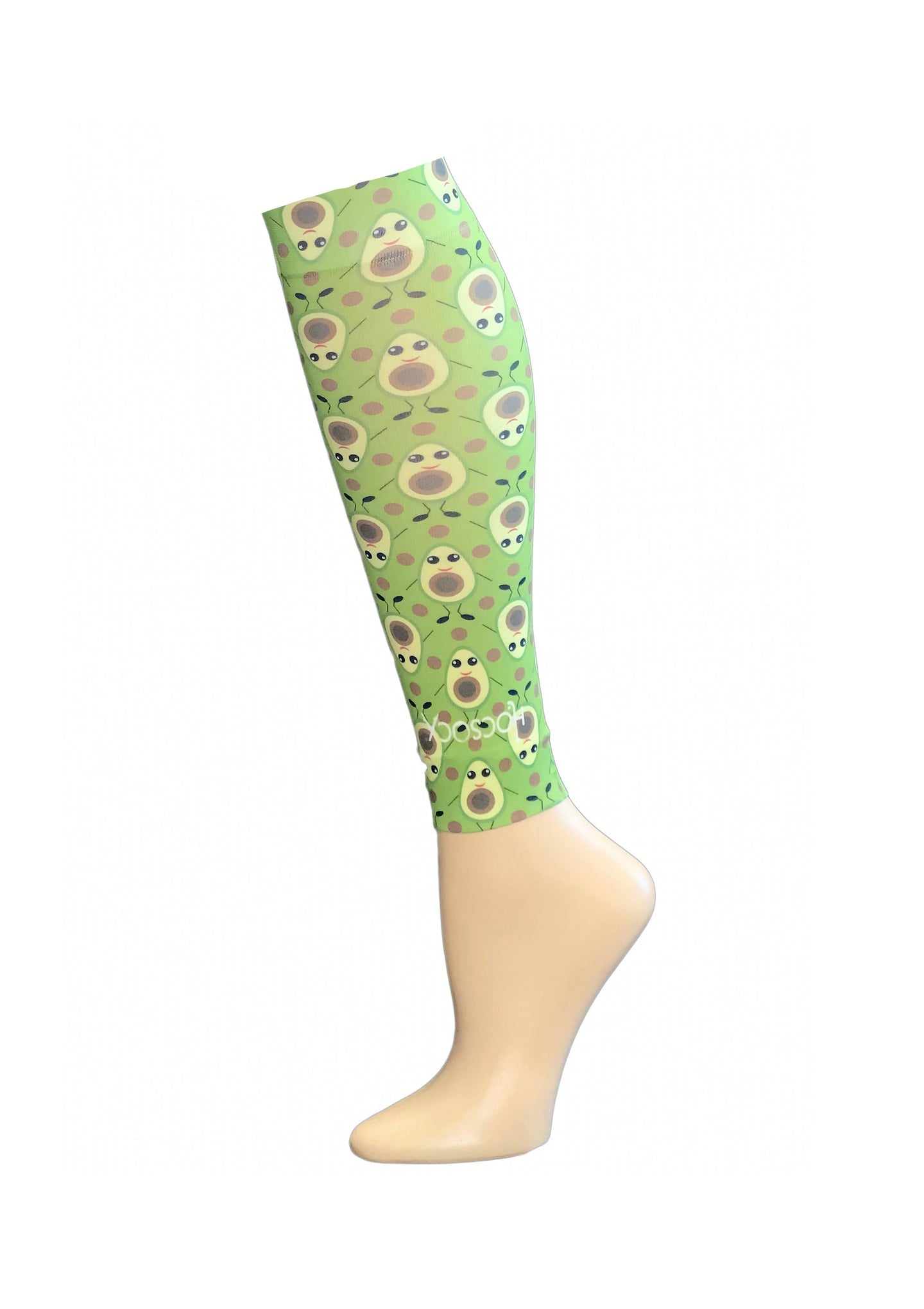 AVOCADO OBSESSION HOCSOX FOOTLESS