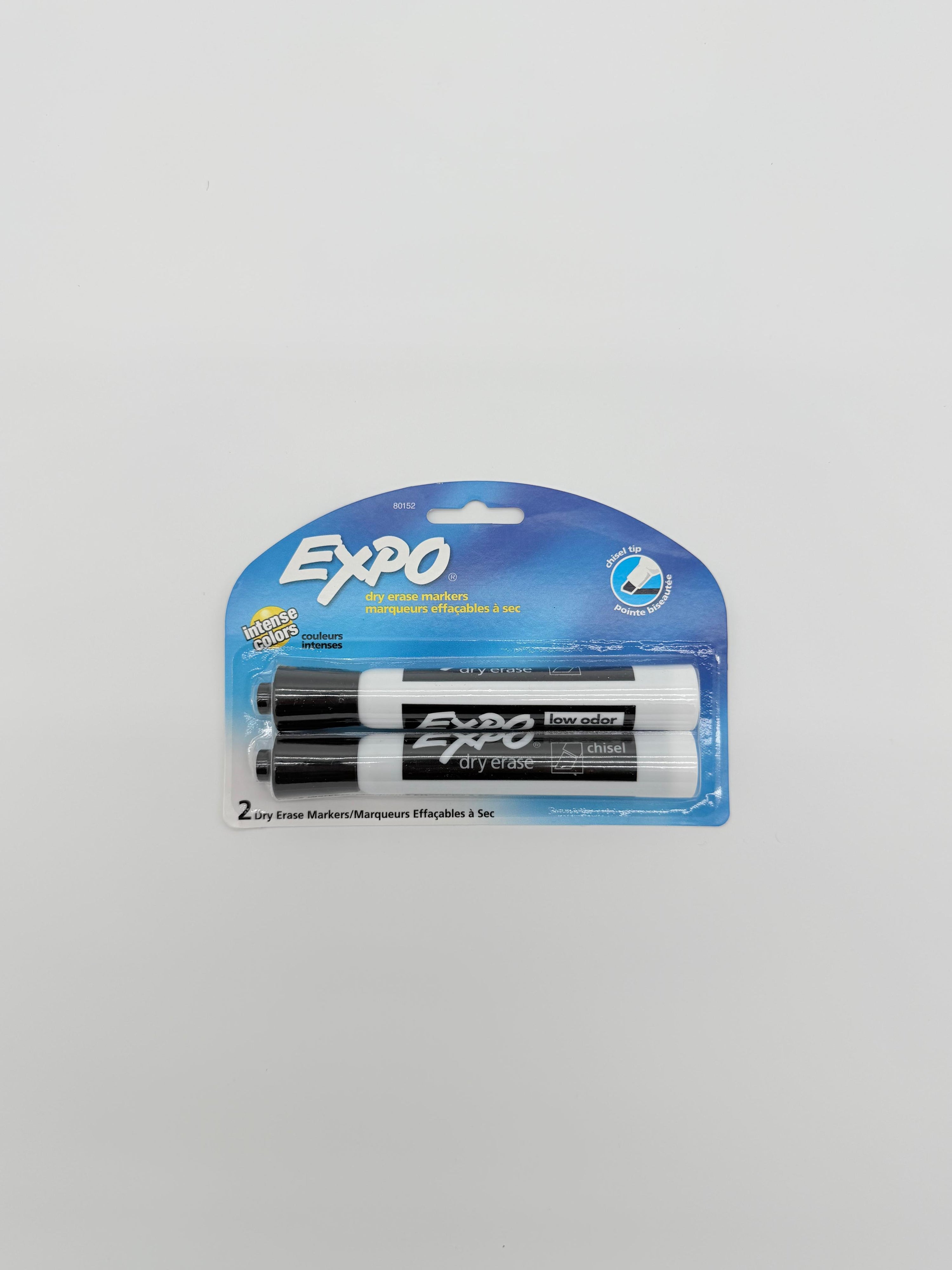 Expo dry erase markers black