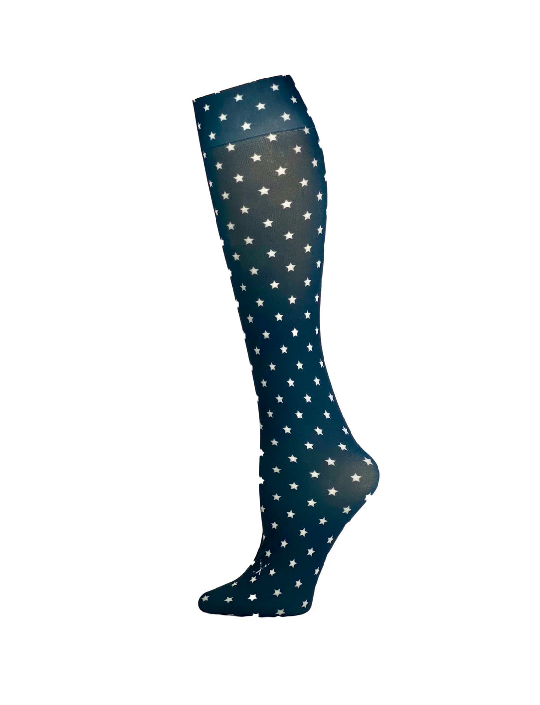 Navy Star Socks