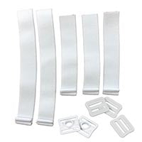 OBO PE Helmet Replacement Strap Set with Clips